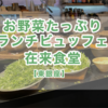 お野菜たっぷりランチビュッフェ！在来食堂【東銀座】