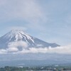 今朝の富士山