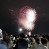 『境川ふれあい夏祭り花火大会2024』カラフルタウン屋上から。