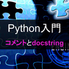 【Python入門】コメントとdocstring