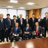 香川県議会、自民党香川県政会の先生方が大臣室に来訪。