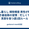 一人暮らし 掃除頻度 男性が知るべき最低限の習慣｜忙しくても清潔を保つ週1回ルール