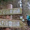 清明の工石山遊山　芽吹山