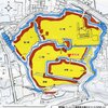 縄張図片手に廻るお城　菅谷館　本郭