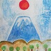 ミンネでpainting シリーズ【富士山】を販売