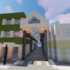 シャッター通りと化した商店街を作る【Minecraft】