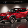 マツダ公式HPに掲載されているリアエンブレムのモデル名が"CX-3"になっているCX-30の画像。