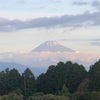 今朝の富士山