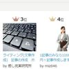 記事を書かない宣言をして１ヶ月～予想を上回る依頼が立て続けに入り、気付いたら久しぶりにランキング上位に！