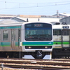 E231系松戸車（ﾏﾄ132編成）構内試験走行