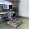 倉敷市内　某介護施設　厨房用排気ダクトファン更新工事