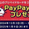 2025/1/5まで！セブンイレブンで2種類以上POSAカードを購入すると最大500円分のPayPayポイントが貰える！
