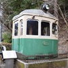 叡山電車デナ21号カットボディ　鞍馬駅