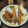 息子と二人でたぶん２５年ぶりくらいに「とん八」。美味しい～。