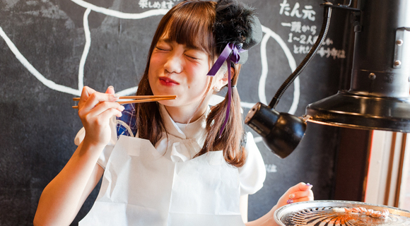 【焼肉食べ放題】全60品で4,980円。肉厚の和牛ヒレ肉や極上の仙台牛タンを肉好きアイドル・森みはると食べまくる