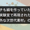 ハチも絹を作っていた、実験室で再現された「意外な次世代素材」の正体