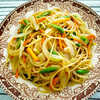 野菜たっぷり和風スパゲティのレシピ