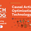 Introducing "Fujitsu Causal AI" (Total of 3 Parts) #1 Causal Action Optimization Technology