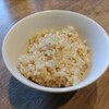 今度こそ親は玄米を食べることにしよう
