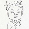 髪を切る