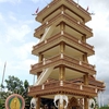 Sauriya Pothi Meas Pagoda ６号線沿いのお寺さん２−１。