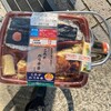 ドライクリーニングと海苔弁当。